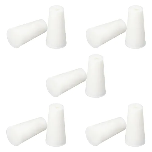 Bettomshin Tapón cónico de silicona Carboy, adecuado para orificios de 3/8 pulgadas de diámetro, para elaboración casera, cerveza, vino, kombucha,