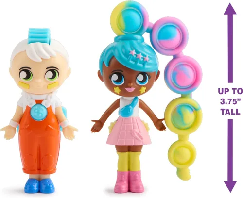 Miniatura 4 de Fashion Fidgets - Juguetes sensoriales para ansiedad – Paquete de 2 juguetes antiestrés para presionar – Alivio de la ansiedad y el estrés para niños