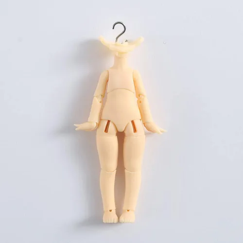 Miniatura 10 de UFDoll 1/12 Cuerpo para GSC, STO Head 1 / 12bjd - Figura de acción de muñeca articulada, repuesto para muñeca (piel blanca)