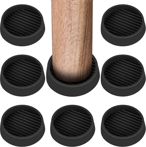 Miniatura 8 de 2 x 2 tazas de goma para muebles, almohadillas redondas antideslizantes para muebles, tazas antideslizantes para muebles, agarre antideslizante