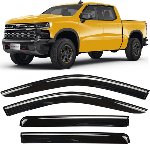 Miniatura 39 de Viseras laterales adhesivas para ventana de lluvia, deflectores de ventilación para Toyota RAV4 2019 2020 2021 2022, 4 piezas teñidas de humo
