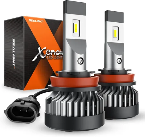 Miniatura 13 de SEALIGHT Bombilla HID D1S, 6000K blanco frío 400% brillo, 35 W xenón HID repuesto 66144 66140 85140 85415 (85415C1), bombillas antiniebla Plug and