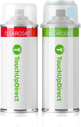 Miniatura 14 de TouchUpDirect NH-578 Taffeta White compatible con Pintura de retoque Honda Exact Match en aerosol - Kit esencial Tafetán Blanco