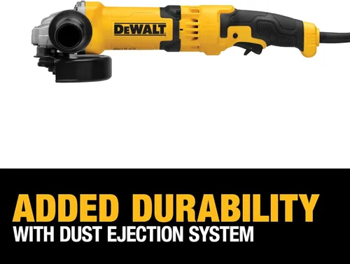 Miniatura 5 de DEWALT herramienta de pulido angular, 4-1/2 pulgadas a 5 pulgadas, interruptor de gatillo (DWE43116)