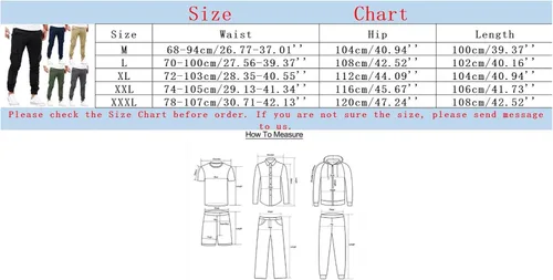 Miniatura 7 de SUTIL Pantalones deportivos chinos para hombre, pantalones cargo para senderismo, recreación al aire libre, pantalones de sarga para fitness