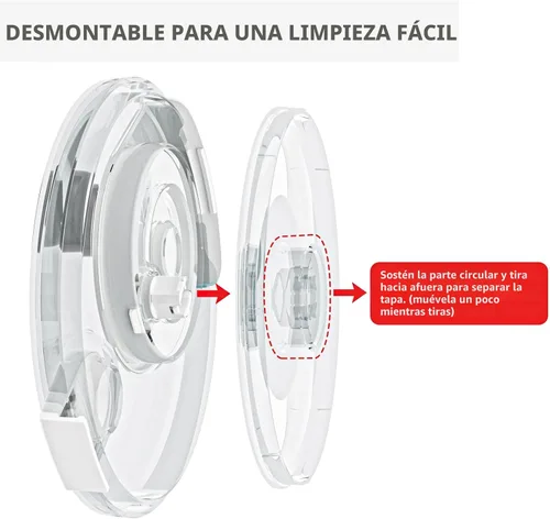 Miniatura 4 de Cambom Centrifugadora de Ensalada Centrifugadora de Lechuga, Lavar, Centrifugar y Secar Verduras para Ensaladas, Lavadora de Verduras Secadora