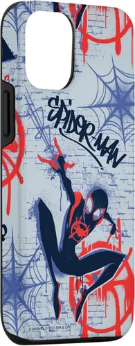 Miniatura 3 de Marvel Spider-Man Into The Spider-Verse - Carcasa con estampado de graffiti para iPhone 12 y 12 Pro