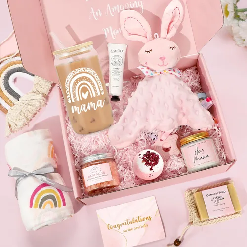 Miniatura 2 de iAOVUEBY Regalos para Nuevas Mamás y Regalos para Bebés Niñas, Regalos de Baby Shower para Futuras Mamás, Regalos de Embarazo para Futuras Mamás