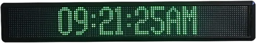 Miniatura 11 de Protable Gym Timer Led Control remoto Información Texto LED Displ-ay Board p7.62 Interior programable Información Rolling Sign Board Outdoor Digital