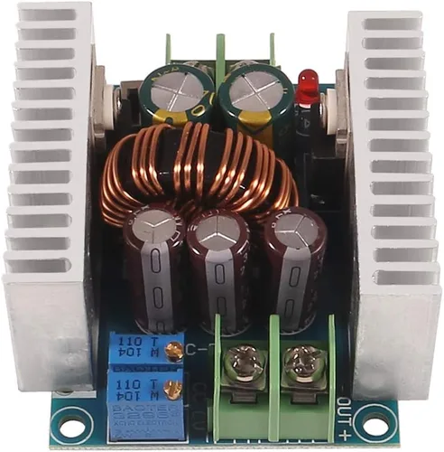 Miniatura 5 de 20A 300W CC CV Módulo reductor ajustable DC 6-40V a 1.2-36V Regulador de voltaje Convertidor Buck Módulo de fuente de alimentación de corriente