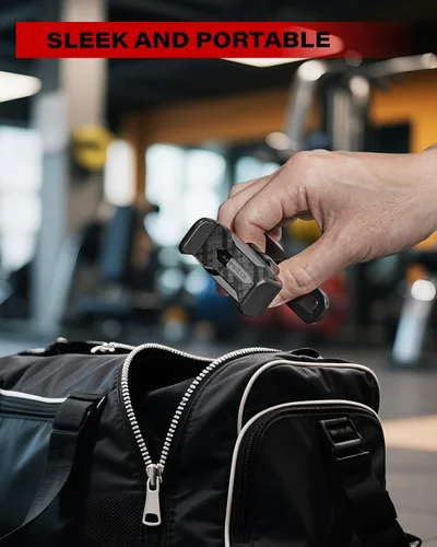 Miniatura 5 de APPS2Car [Paquete de 2] Soporte magnético para teléfono de gimnasio, ajustable en 360°, compatible con teléfonos inteligentes de 4.7 a 6.5 pulgadas