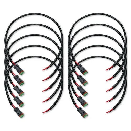 Miniatura 9 de DAMA Deutsch DT 2 pines enchufe hembra arnés de cableado hembra Conectores de coleta para cable a cable luz de trabajo LED, barra de luz LED