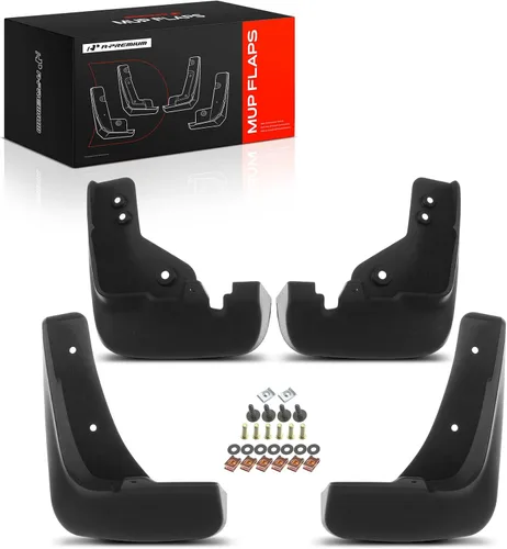 A-Premium Aletas de barro compatibles con Mazda CX-5 2018 2019 Sport Utility, no requiere perforación, protectores de lodo con accesorios de