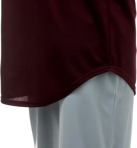 Miniatura 7 de JC DISTRO Camiseta de béisbol de manga corta con botones para hombre
