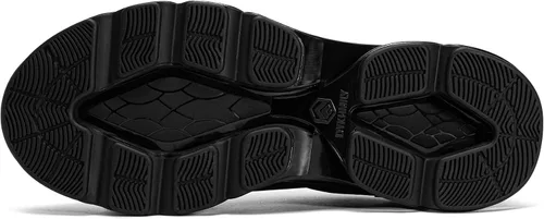 Miniatura 5 de DYKHMATE Zapatos de punta de acero para hombres y mujeres, zapatillas de seguridad ligeras, tenis con punta de acero, zapatos de trabajo