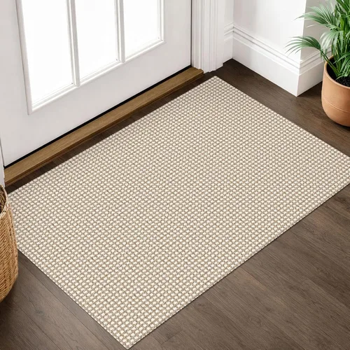 Miniatura 135 de IOHOUZE Alfombra de Área Lavable 4x6 Antideslizante con Respaldo de Goma Alfombras Tejidas para Entrada Interior Alfombras de Dormitorio Alfombra