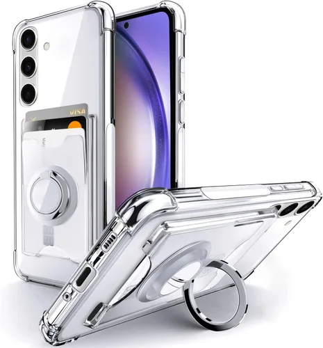 Miniatura 13 de Shields Up Funda para Samsung Galaxy A15 5G, funda minimalista con tarjetero y soporte de anillo, [protección contra caídas] Funda protectora