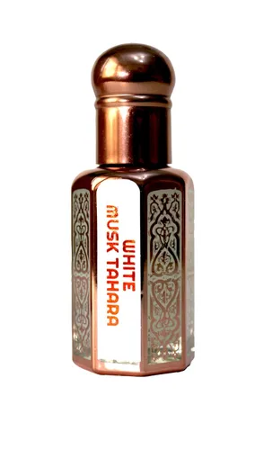 Miniatura 4 de Yasmeen Almizcle al Tahara blanco puro 0.4 fl oz de alta calidad para mujeres y hombres fragancias concentradas aceite grueso Attar Perfume Crema