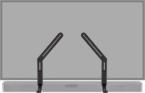 ECHOGEAR Soporte de montaje de barra de sonido para debajo del televisor, altura y profundidad ajustables para máxima compatibilidad entre TV y