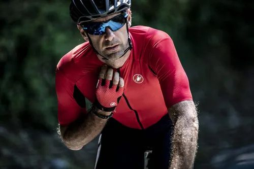 Miniatura 3 de Castelli Guantes Rosso Corsa Pro V para hombre para ciclismo de carretera y grava l