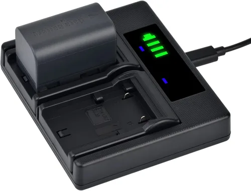 Miniatura 5 de Batmax 2 baterías BN-VF815 de 2500 mAh + cargador USB LED rápido con puerto tipo C para JVC BN-VF815 BN-VF815U y JVC Everio GZ-MG130 148 150 155 175