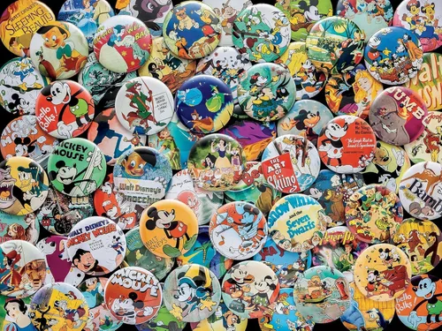 Miniatura 6 de Ceaco - Disney - Botones Vintage - Rompecabezas de 750 piezas