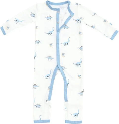 Miniatura 26 de KYTE BABY Mameluco suave unisex con cierre a presión, 97% rayón hecho de bambú, 3% elastano