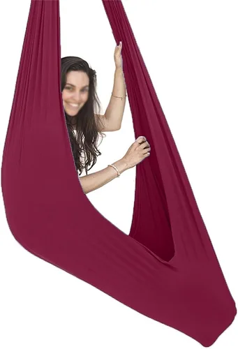 Miniatura 15 de Hamaca sensorial para niños, silla colgante para actividades al aire libre, terapia de interior, columpio de jardín para autismo, Aspergers, TDAH