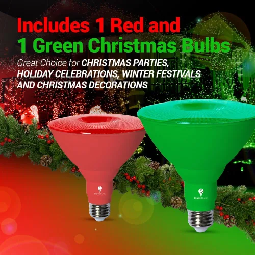 Miniatura 2 de Bluex Bulbs Bombilla LED Par38 – 18 W (equivalente a 120 vatios) – Regulable – Base E26 – Luces LED, decoración de fiestas, porche, iluminación