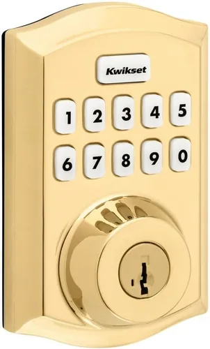 Miniatura 22 de Kwikset HomeConnect 620 Z-Wave con teclado inteligente de largo alcance, cerradura sin llave conveniente, códigos de usuario personalizables, Bronce
