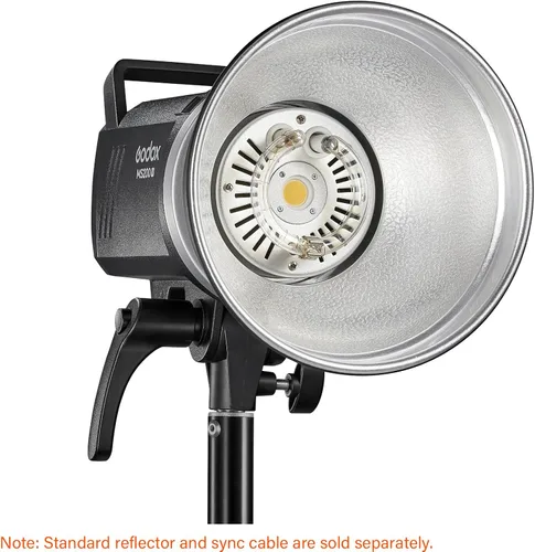 Miniatura 3 de Godox MS300V 300Ws GN58 Compact Studio Strobe Flash Monolight con montaje Bowens, lámpara de modelado LED, sistema inalámbrico X 2.4G, 5600K 1.3s
