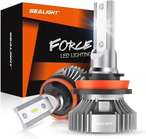 Miniatura 16 de SEALIGHT Bombillas LED antiniebla 9145 H10 Bule, 13,000 LM 6500K blanco frío H10, tamaño 1:1 9040 9140 9145 bombillas LED antiniebla