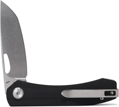 Miniatura 2 de Bestech Knives BANDIT - Cuchillo de bolsillo plegable EDC - Linerlock, escalas G10 o Micarta, hoja de acero N690, exclusivo de Kaviso (negro G10)
