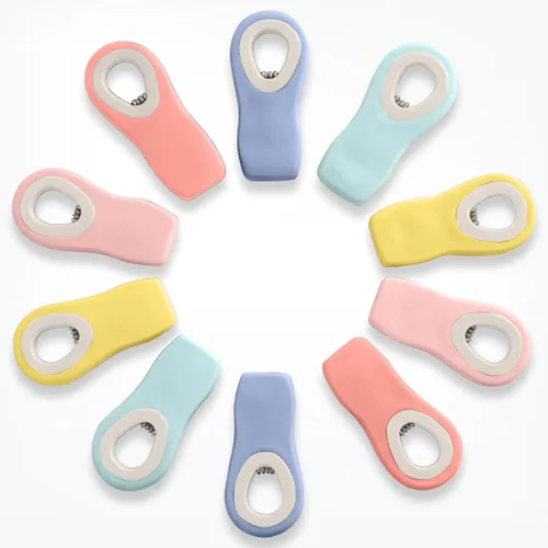 Miniatura 38 de COOK WITH COLOR Clips para bolsas de chips con imán para almacenamiento de alimentos con agarre hermético para bolsas de pan, bolsas de aperitivos