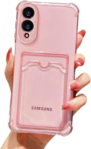 Miniatura 182 de Tuokiou Funda para Samsung Galaxy A14 5G, Fundas Protectoras Transparentes con Ranura para Tarjetas, Funda Cartera de TPU Suave Ajustada Resistente