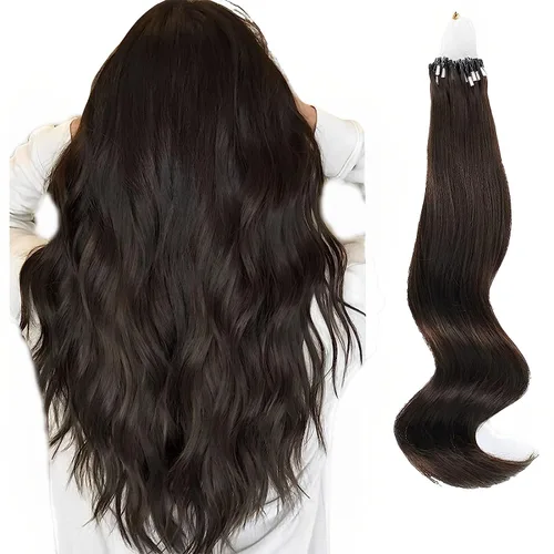 Miniatura 69 de ABH AMAZINGBEAUTY HAIR Extensiones de cabello rizado liso para mujeres negras con punta en I, cabello humano, punta en I, Remy, 50 mechones, punta