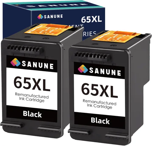Cartucho de tinta remanufacturado de repuesto para HP Ink 65 65XL negro para HP DeskJet 3772 3755 3722 3752 3700 2621 2622 2623 2625 2622 2640 2652