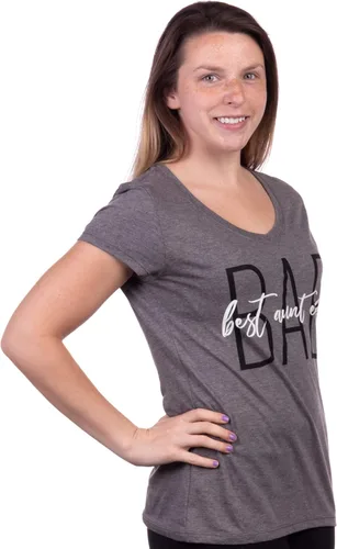 Miniatura 3 de Camisetas divertidas para mujer, con frase sarcástica y con cuello en V