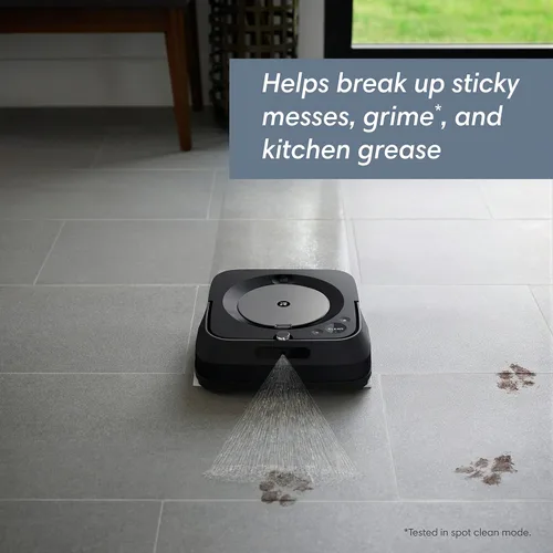 Miniatura 13 de iRobot Roomba i3+ EVO (3550) Robot Aspirador y Braava Jet m6 (6113) Paquete de trapeador robot, conexión Wi-Fi, mapeo inteligente, funciona