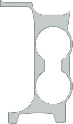 Miniatura 5 de TufSkinz Moldura decorativa de consola central de transmisión, compatible con Bronco 2021-2024