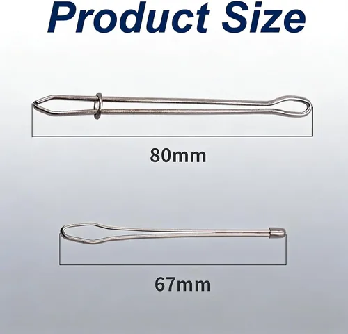 Miniatura 2 de Clip para enhebrar cuerda de bricolaje, enhebradores de cordón para coser, ganchos de metal fácil de tirar con pinzas herramienta de costura