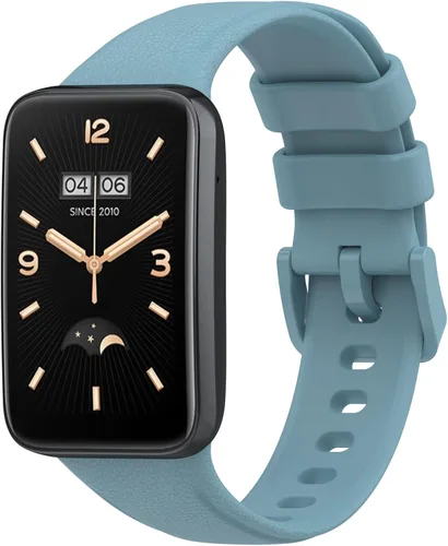 Miniatura 13 de Senter Correa de silicona suave de liberación rápida para reloj inteligente Huawei Band 7 Pro 4 unidades-g