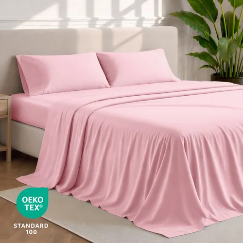 Miniatura 4 de Bare Home Juego de Sábanas King - Sábanas de Cama King de Microfibra Ultra-Suave de Lujo 1800 - Doble Cepillado - Bolsillos Profundos - Ajuste Fácil