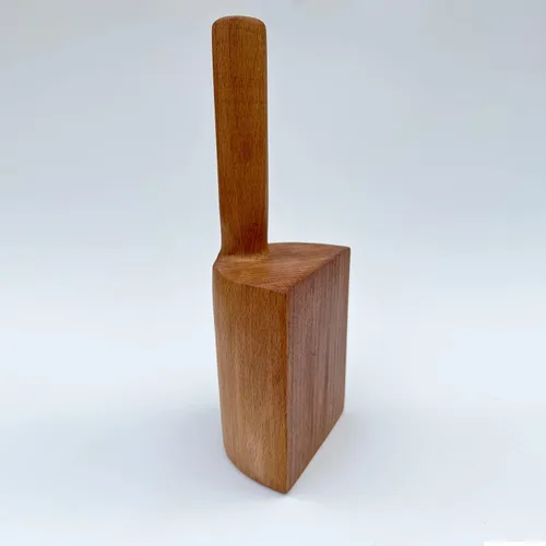 Miniatura 5 de MakeMake Herramientas Mazo de arcilla de madera hecho a mano 20oz Mazo de cerámica Mazo de cerámica