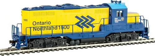 Miniatura 2 de Walthers Trainline HO - Modelo de tren a escala, Emd Gp9m Ontario Northland 5m Gris cable de red