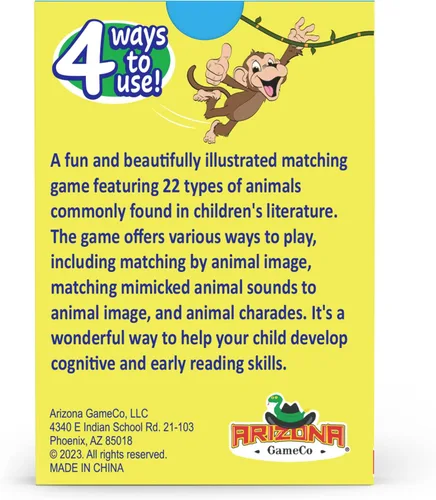 Miniatura 6 de Monkey Says Baa? - Juego de emparejamiento de animales para niños de 4 años en adelante Divertidas actividades de aprendizaje preescolar