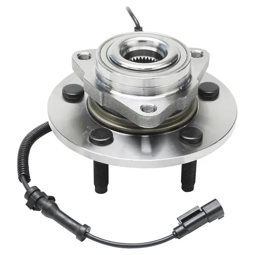 Miniatura 3 de Detroit Axle - 2 Cubos de Cojinetes de Rueda Delantera para Dodge Ram 1500 2009-2011, Conjunto de Cojinetes de Rueda y Cubos 2010, Par de Cubos