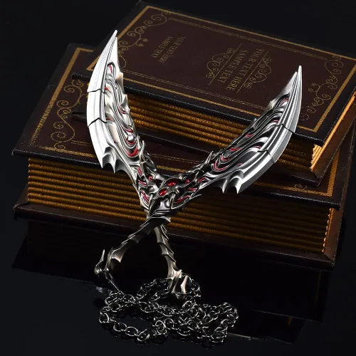 Miniatura 8 de Superbuybox Cuchillo de Valorant, figuras de acción de artes marciales, colección de juegos, llavero, decoración de escritorio, mochila, colgante