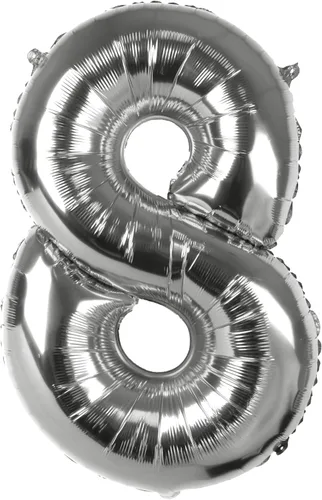 Miniatura 23 de Treasures Gifted Globos dorados grandes de números – Globo de aluminio número 0 de 40 pulgadas – Números de globos de cumpleaños – Números de globos
