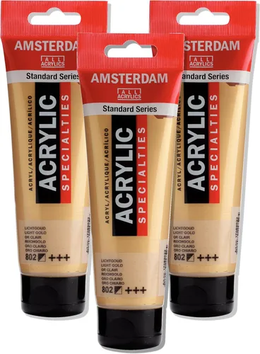 Miniatura 118 de Amsterdam Serie Estándar Tubo de Pintura Acrílica 120ml Azo Naranja 276 (17092762)